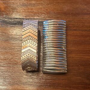 Silver and Gold Tone bracelets